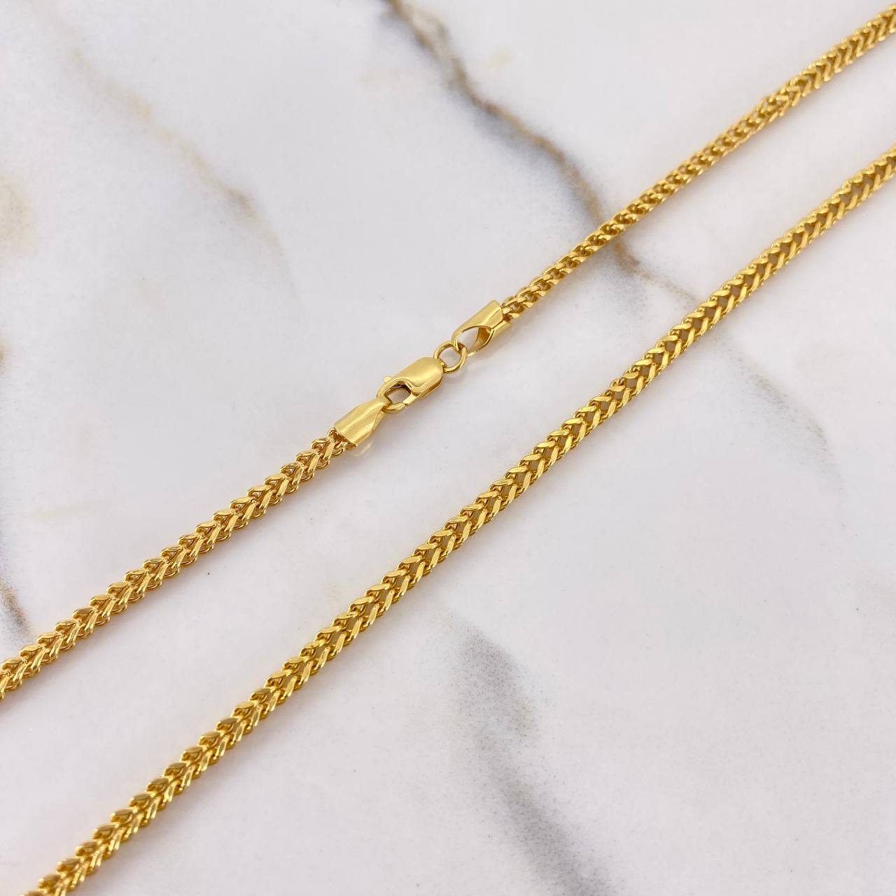 Cadena Franco 7.05gr / 60cm / 3mm Oro Amarillo +4 &