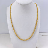 Cadena Lazo 7.1gr / 60cm / 4mm Oro Amarillo +3 &