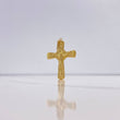 Dije Cruz Cristo 1.8gr / 4cm / Troquelado Oro Amarillo &