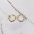 Candongas Mai 1.9gr / 2.3cm / Rayadas Oro Amarillo &