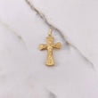 Dije Cruz Cristo 1.45gr / 3.5cm / Rayado Oro Amarillo &