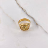 Anillo Cangrejo 4.05gr / T8 1/2 / Oro Amarillo &