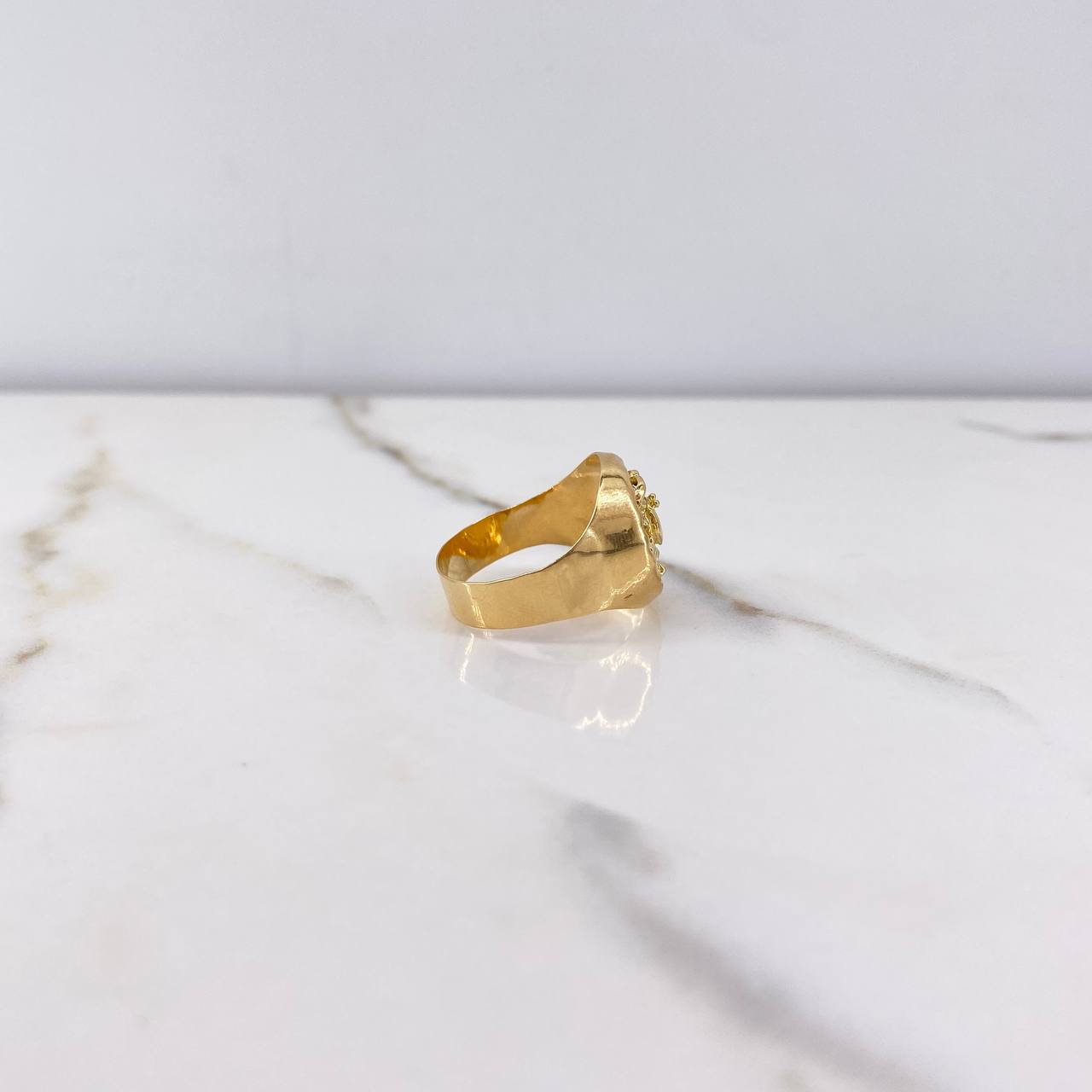 Anillo Cangrejo 4.05gr / T8 1/2 / Oro Amarillo &