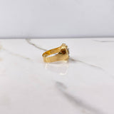 Anillo Cangrejo 3.95gr / T11 3/4 / Nac.Esp. Oro 18K *