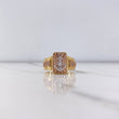 Anillo Ancla 7.95gr / T10 3/4 / Circones Blancos Tres Oros &