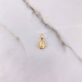 Dije Virgen Guadalupe 0.35gr / 1.3cm / Troquelado Oro Amarillo &