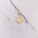 Dije Virgen Guadalupe 0.85gr / 2.3cm / Troquelado Oro Amarillo &