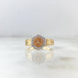 Anillo MBG 5.15gr / T9 / Circones Blancos Tres Oros &