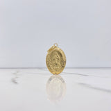 Dije Virgen Guadalupe 3.6gr / 4.4cm / Troquelado Oro Amarillo &