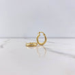 Candongas Yuri 1.35gr / 1.6cm / Rayadas Oro Amarillo &