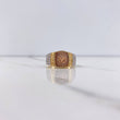 Anillo Medusa Tribal 8.9gr / T10 / Circones Blancos Tres Oros &