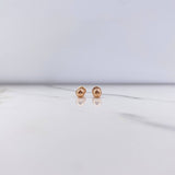 Topos Bola Lisa 0.45gr / 5mm Oro Rosa &