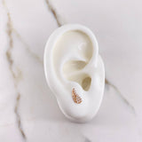 Topos Alas 0.8gr / Circones Blancos Oro Rosa &
