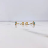 Topos Halo 1.6gr / Circones Celeste Blancos Oro Amarillo $
