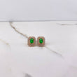 Topos Halo 4.1gr / Circones Verde Blancos Oro Amarillo $