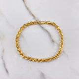 Pulso Lazo 4gr / 19cm / 4mm Oro Amarillo +3 &