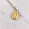 Dije Virgen Guadalupe 2.2gr / 3.3cm / Troquelado Oro Amarillo &