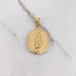 Dije Virgen Guadalupe 3.95gr / 4.3cm / Troquelado Oro Amarillo $