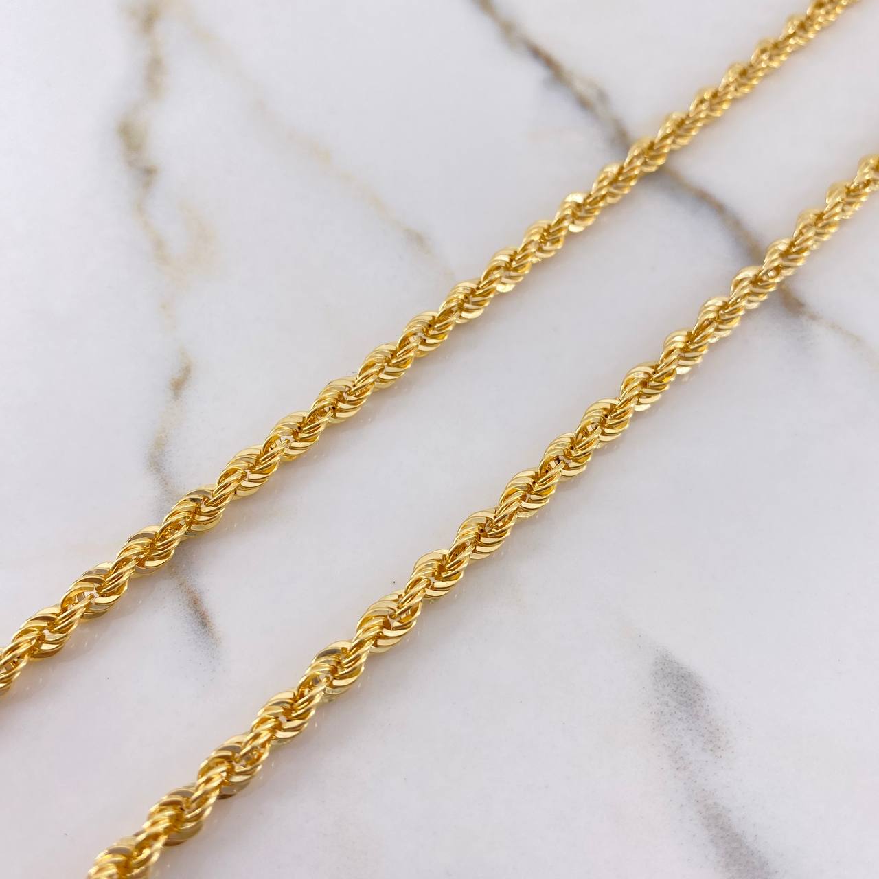 Cadena Lazo 10.4gr / 60cm / 4mm Oro Amarillo +3 &