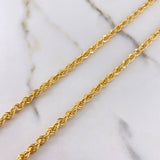 Cadena Lazo 10.4gr / 60cm / 4mm Oro Amarillo +3 &
