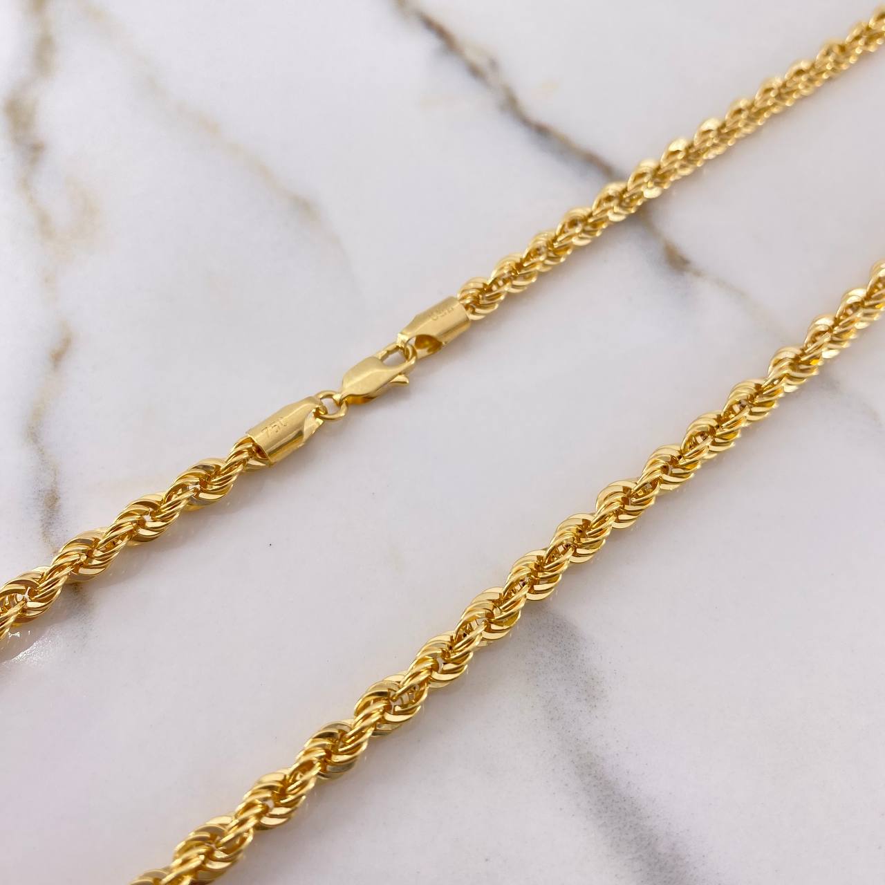 Cadena Lazo 10.4gr / 60cm / 4mm Oro Amarillo +3 &
