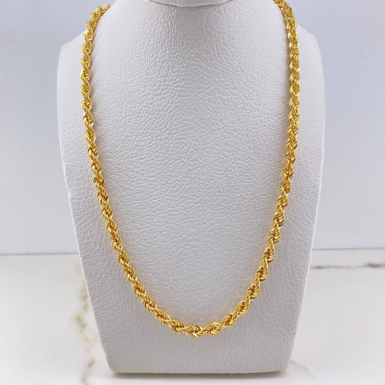 Cadena Lazo 10.4gr / 60cm / 4mm Oro Amarillo +3 &