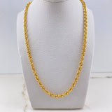 Cadena Lazo 10.4gr / 60cm / 4mm Oro Amarillo +3 &
