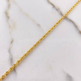 Pulso Lazo 2.2gr / 19cm / 3mm Oro Amarillo +3 &