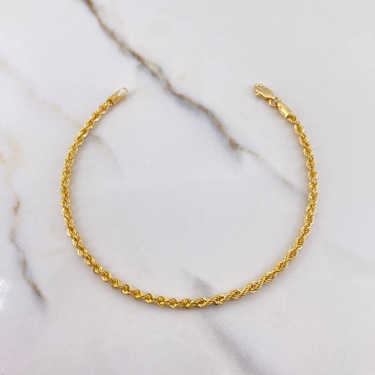 Pulso Lazo 2.2gr / 19cm / 3mm Oro Amarillo +3 &