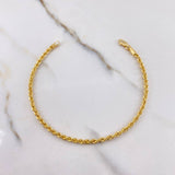 Pulso Lazo 2.2gr / 19cm / 3mm Oro Amarillo +3 &