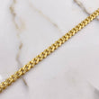 Pulso Cubano Infinito 6.9gr / 20cm / 5mm Diamantado Circones Blancos Dos Oros Amarillo Blanco +2 &
