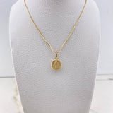 Cadena Veneciana 1.85 gr 50cm + Dije San Benito Troquelado 0.55gr 1.6cm / Oro Amarillo (Oferta) &