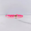 Pulsera Rosada Herraje Corazon 0.25gr / 1.1cm / Troquelado Oro Rosa &
