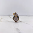 Dije Pingüino 11.75gr / 3.9cm / Circones Negros Blancos Oro Amarillo $