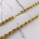 Cadena Lazo 30.45gr / 60cm / 8mm Oro Amarillo +3 &