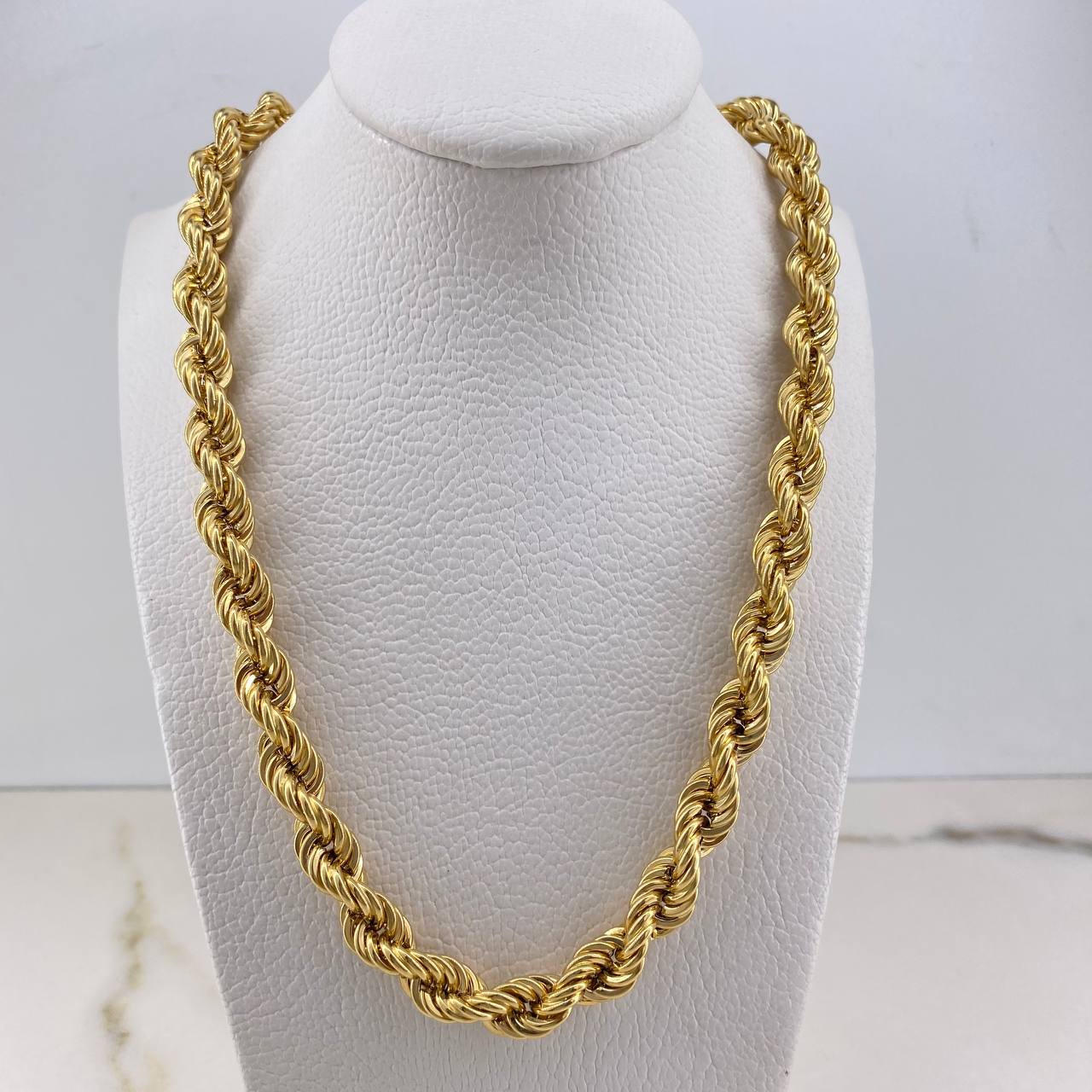 Cadena Lazo 30.45gr / 60cm / 8mm Oro Amarillo +3 &