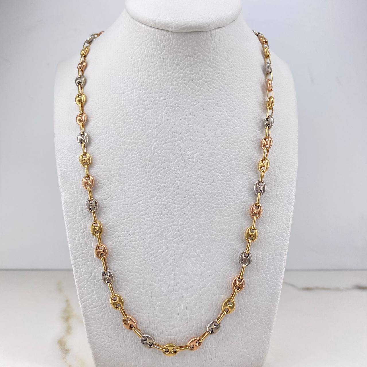 Cadena GC 10.3gr / 60cm / 5mm Tres Oros &