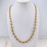 Cadena GC 14.2gr / 65cm / 6mm Diamantada Oro Amarillo &