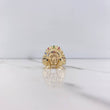 Anillo Indio 9.05gr / T8 1/2 / Circones Colores Oro Amarillo $