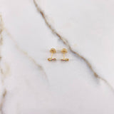 Topos Infinito 0.65gr / Circones Colores Oro Amarillo &