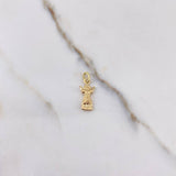 Dije Divino Niño 0.6gr / 2.2cm / Troquelado Oro Amarillo $