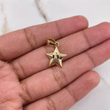 Dije Estrella 1.15gr / 2cm / Liso Oro Amarillo $