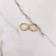 Candongas Tornillo 3gr / 1.3cm / Circones Negros Oro Amarillo $