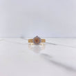 Anillo Correa Corona RX 3.9gr / T7 / Circones Blancos Tres Oros $