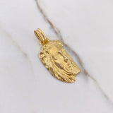 Dije Rostro de Cristo 5.65gr / 4.5cm / Oro Amarillo $