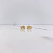 Topos Moño 0.8gr / Circones Blancos Oro Amarillo $