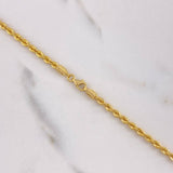 Cadena Lazo 7.15gr / 60cm / 3mm Oro Amarillo +3 $