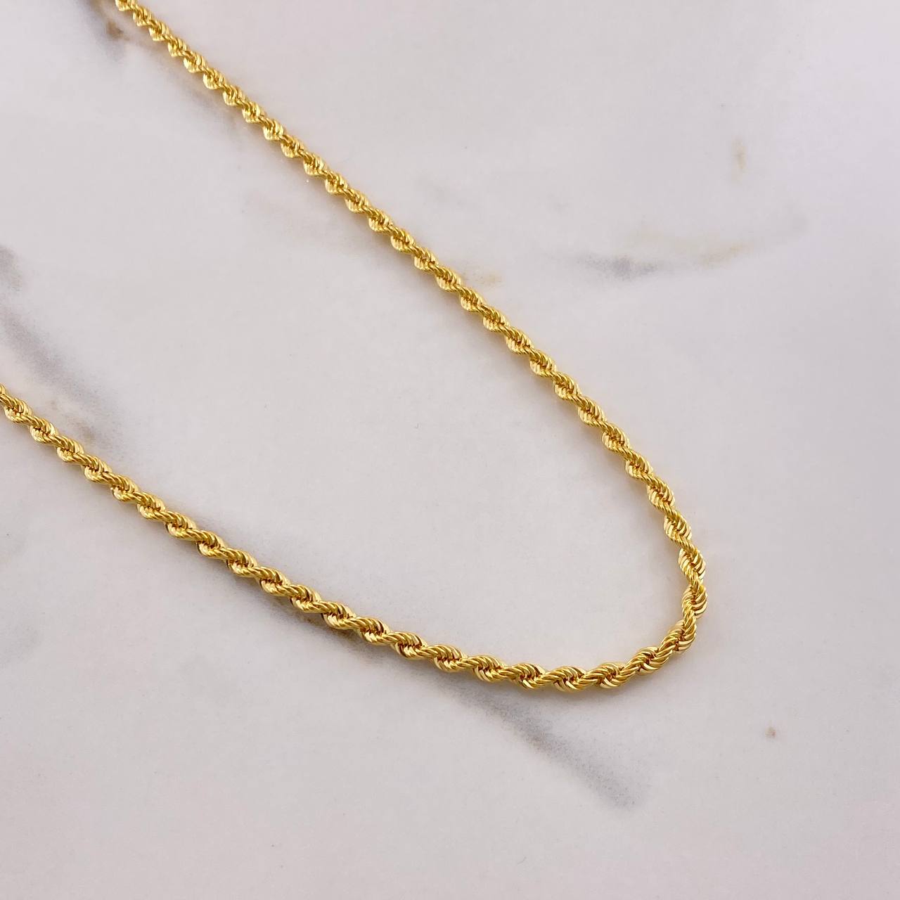 Cadena Lazo 7.15gr / 60cm / 3mm Oro Amarillo +3 $