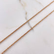 Cadena Lazo Intricado 4.8gr / 50cm / 1.3mm Oro Rosa +3 $