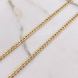 Cadena Cubana 6.75gr / 60cm / 4mm Oro Amarillo +0 $